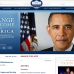 Look at Whitehouse.gov...