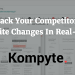 Kompyte - Track your competitors in real-time