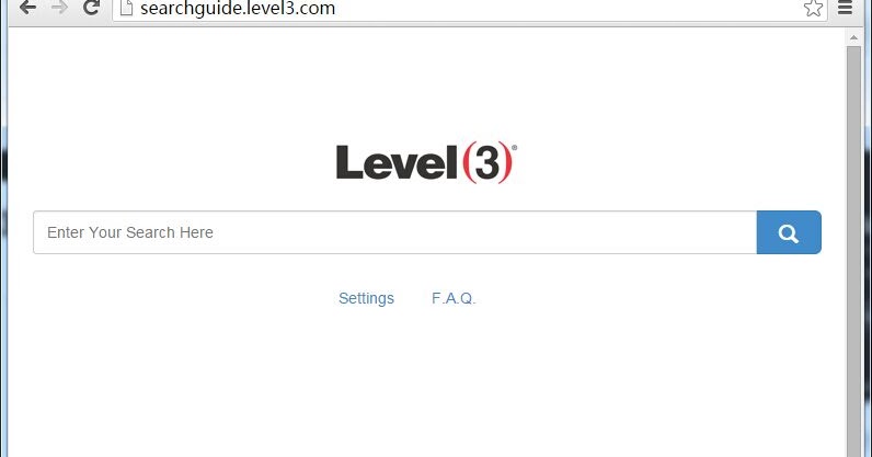 Searchguide.level3.com browser hijacker