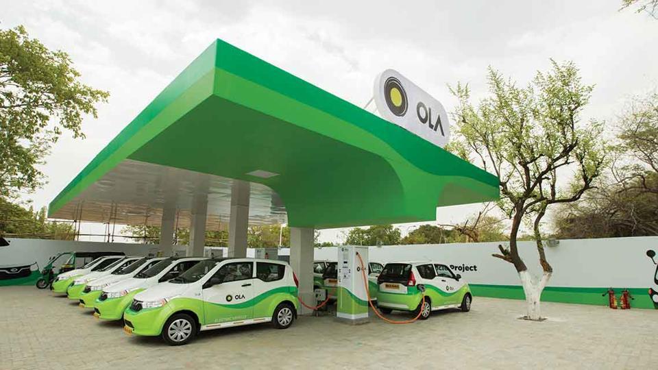 Ola Electric Charging station