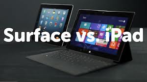 Microsoft Surface Vs The New iPad