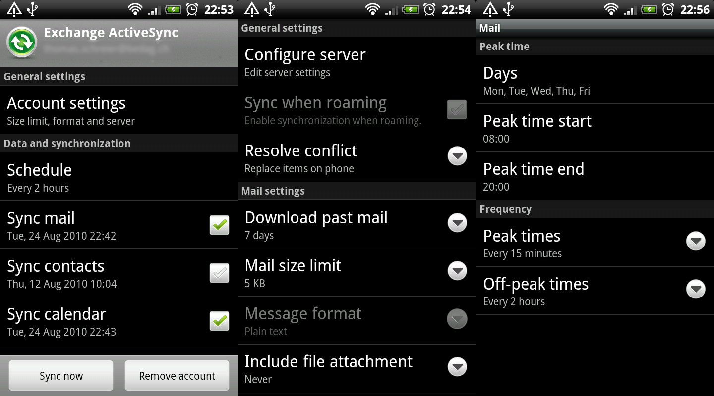 Best exchange client for Android phones