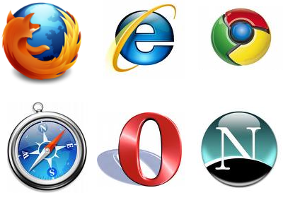 Internet web browser list