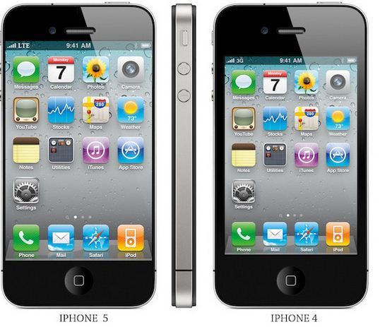 iPhone 4 vs iPhone 5
