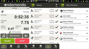 Best fitness apps for Android 2012