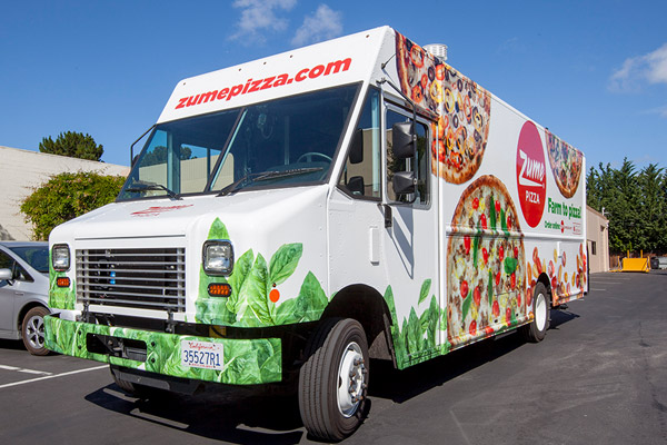 Zumma Pizza Delivery Truck