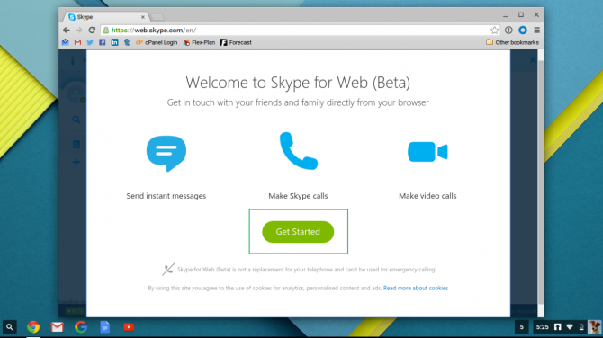 Skype Web App