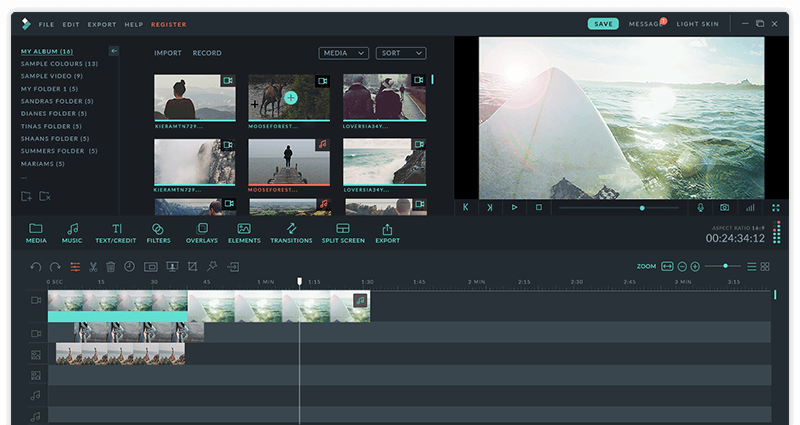 filmora video editor