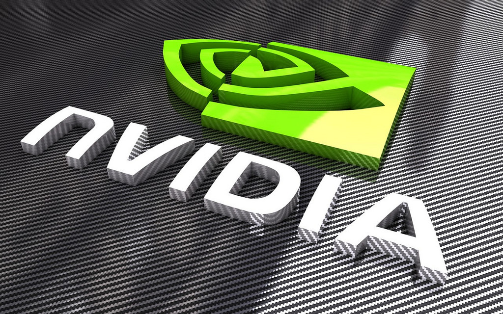 Logo of chip manufacturer Nvidia 