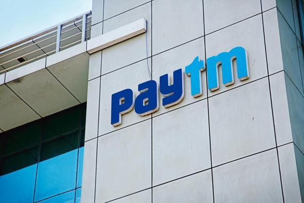 Logo of Paytm company 