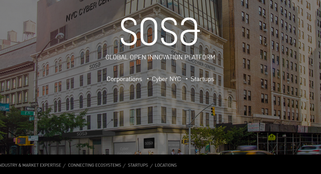 SOSA website shot