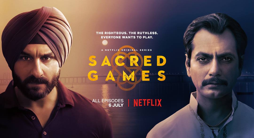 Netflix's show poster of Sacred Games