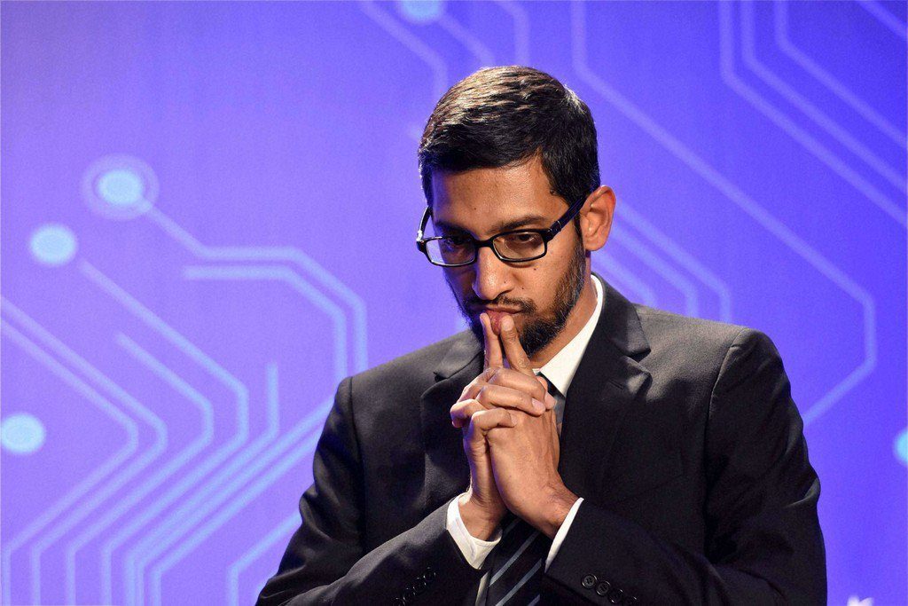 Sundar Pichai Google CEO pic