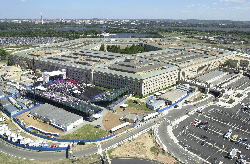 Pentagon aerial view 