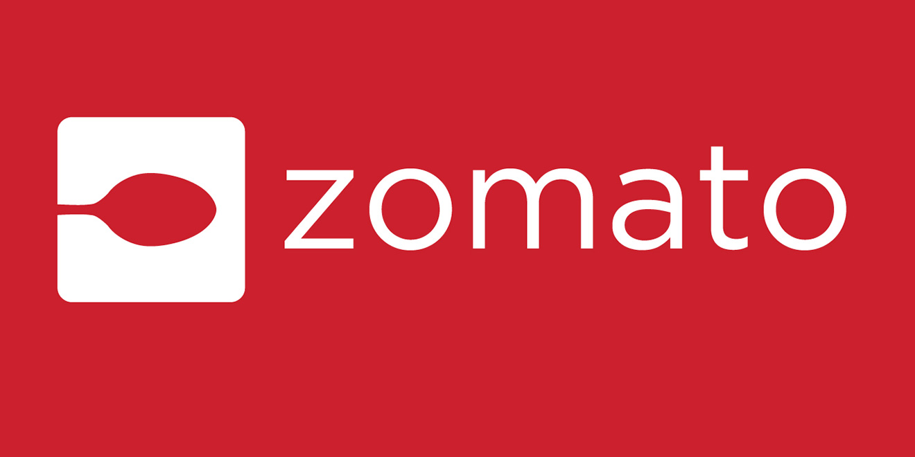 The official logo of Zomato