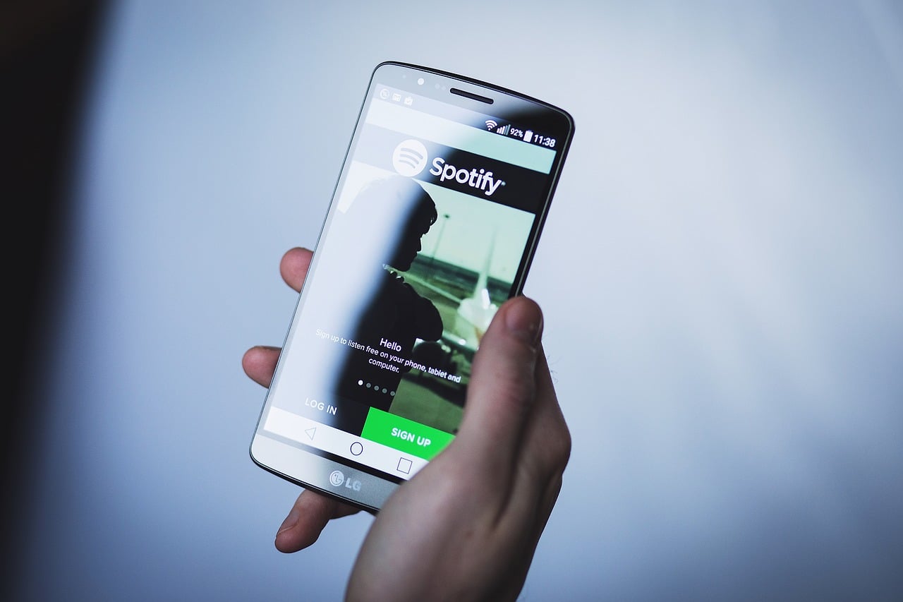 Spotify music streaming app
