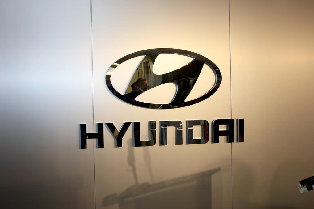 Official logo of Hyundai