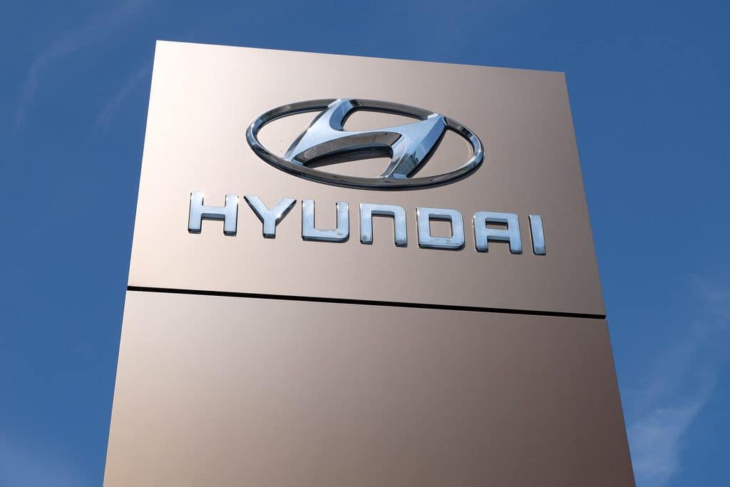 Official logo of Hyundai Motors