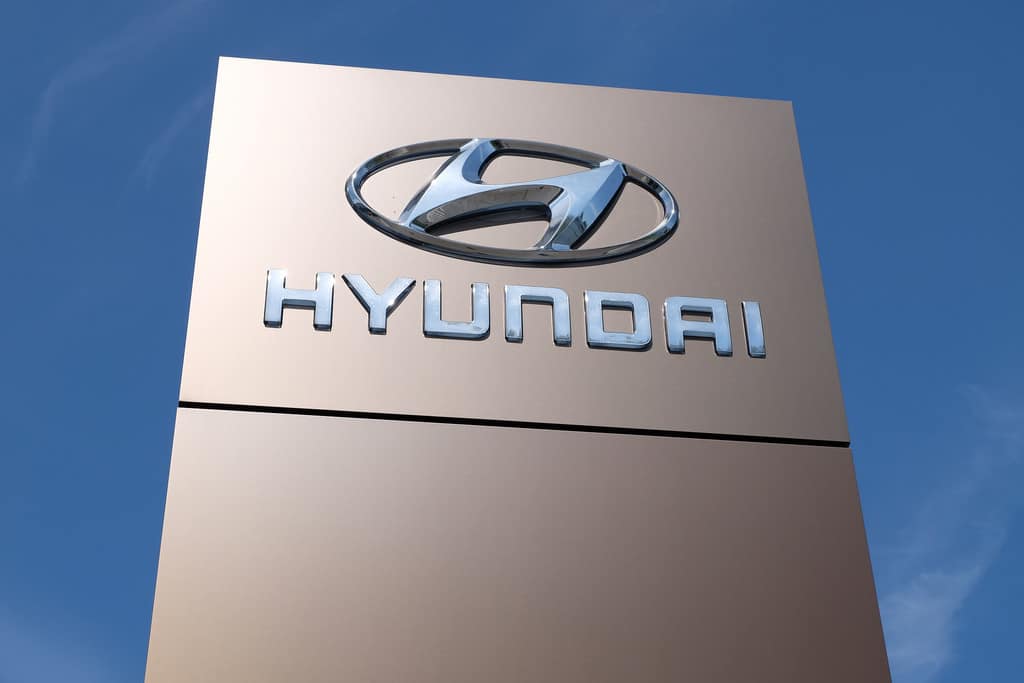 Official logo of Hyundai Motors 