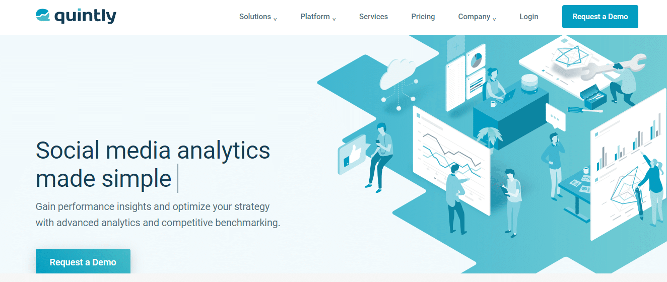 Quintly - social media analytics platform