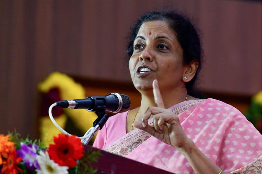  Finance Minister Nirmala Sitharaman