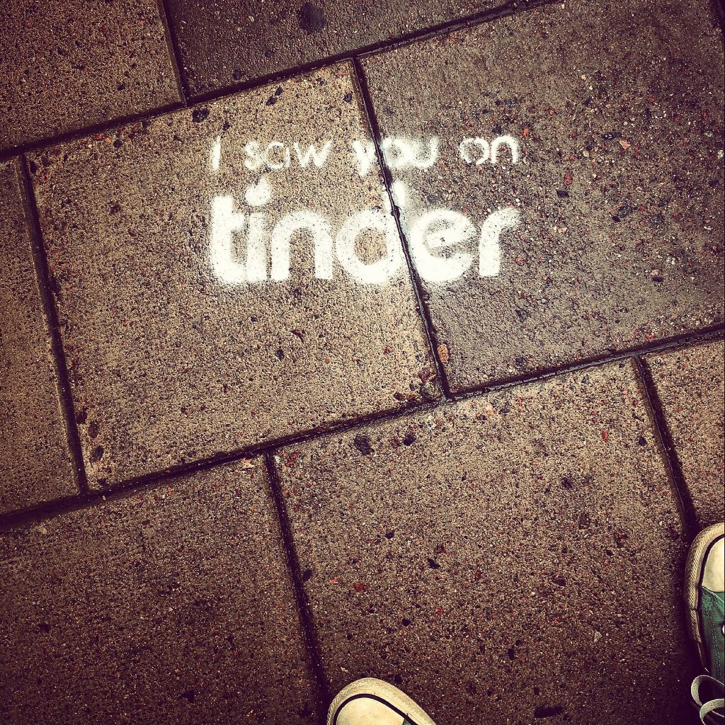 I saw you on Tinder