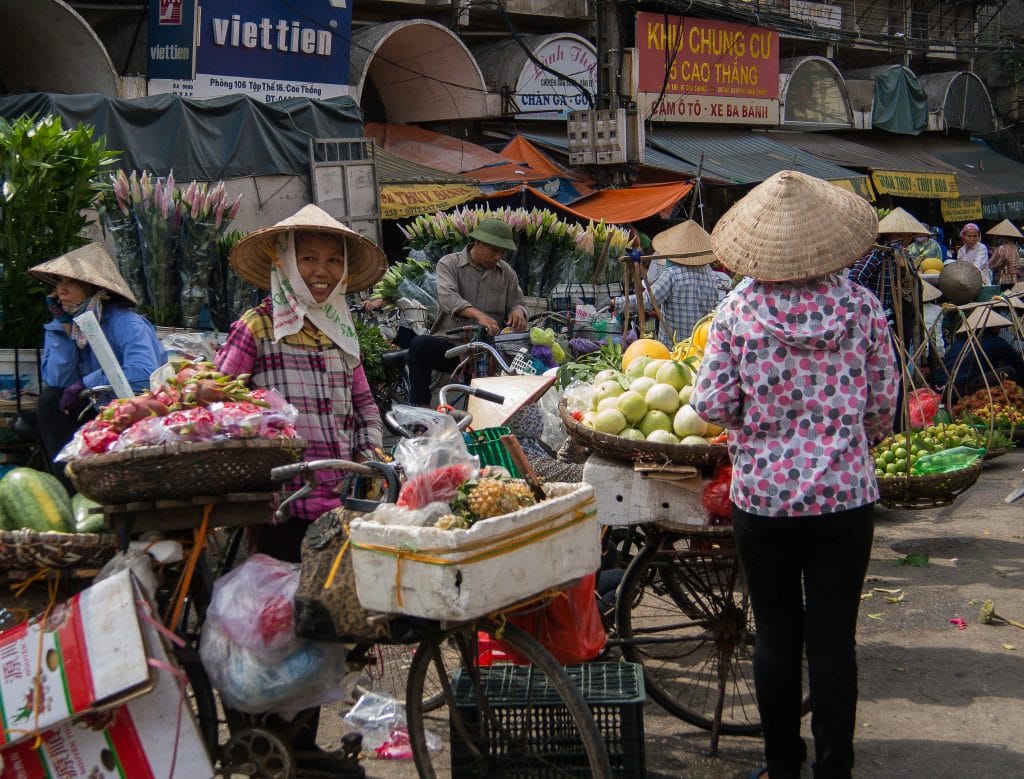 Market in Vietnam