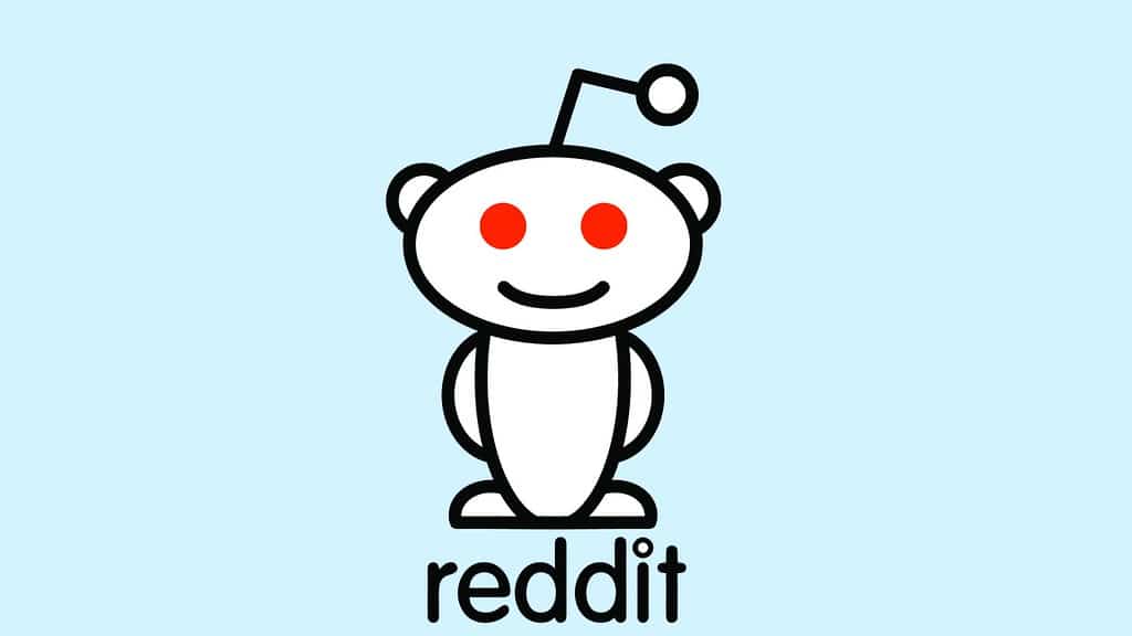 A photo showing logo of tech startup Reddit