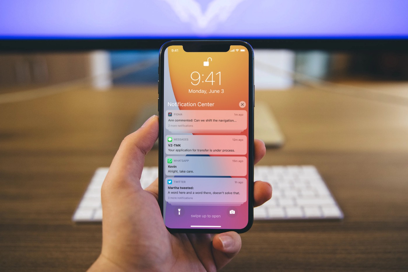 how to see notifications on iphone