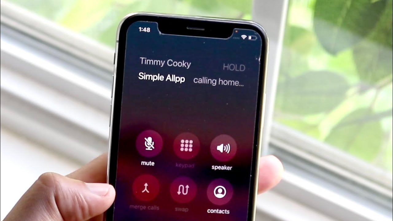 how to do a 3 way call with iphone