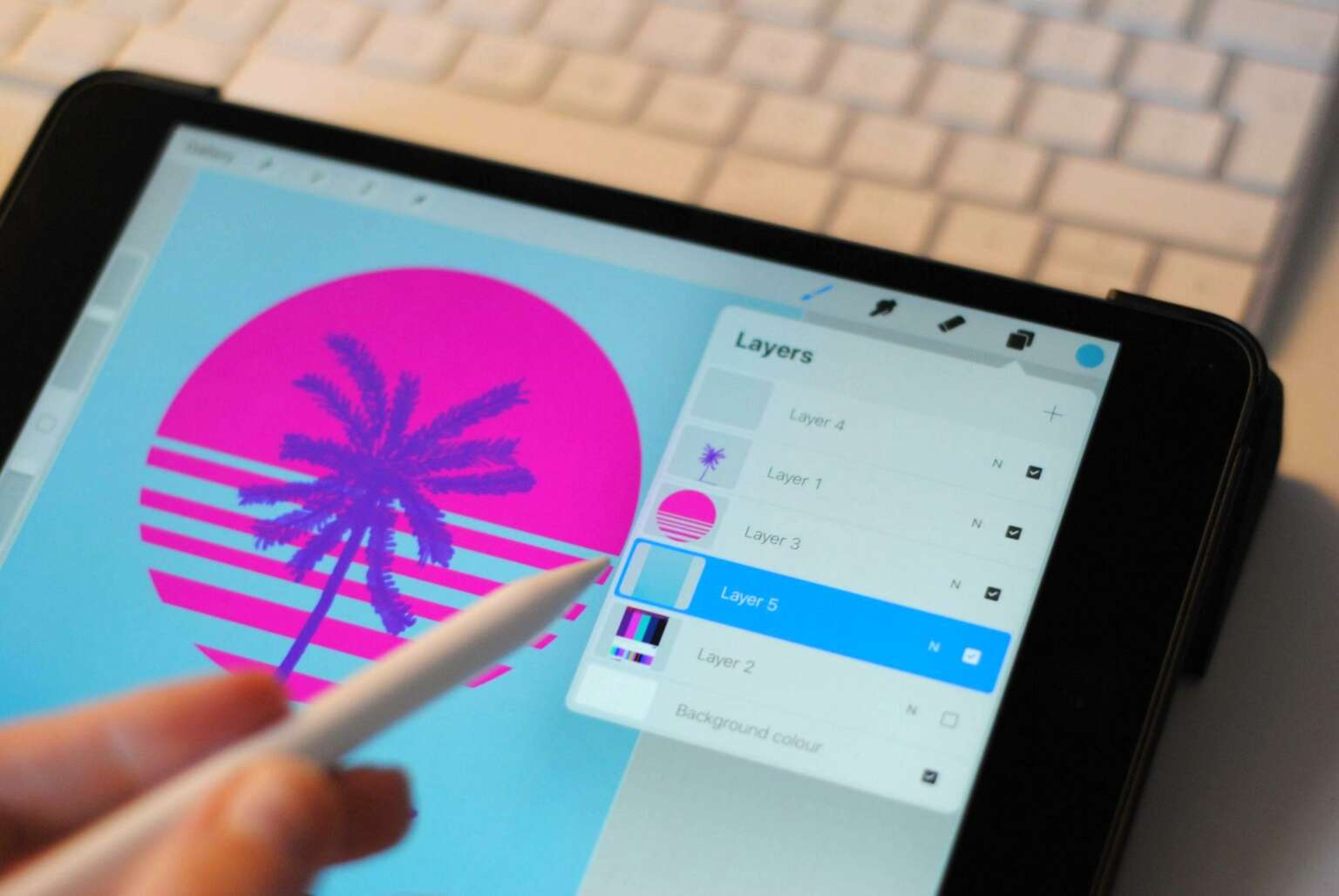 how to use procreate