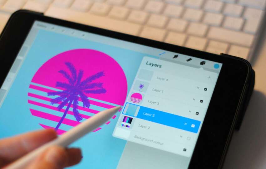 how to use procreate