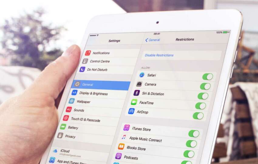 how to put parental controls on iphone