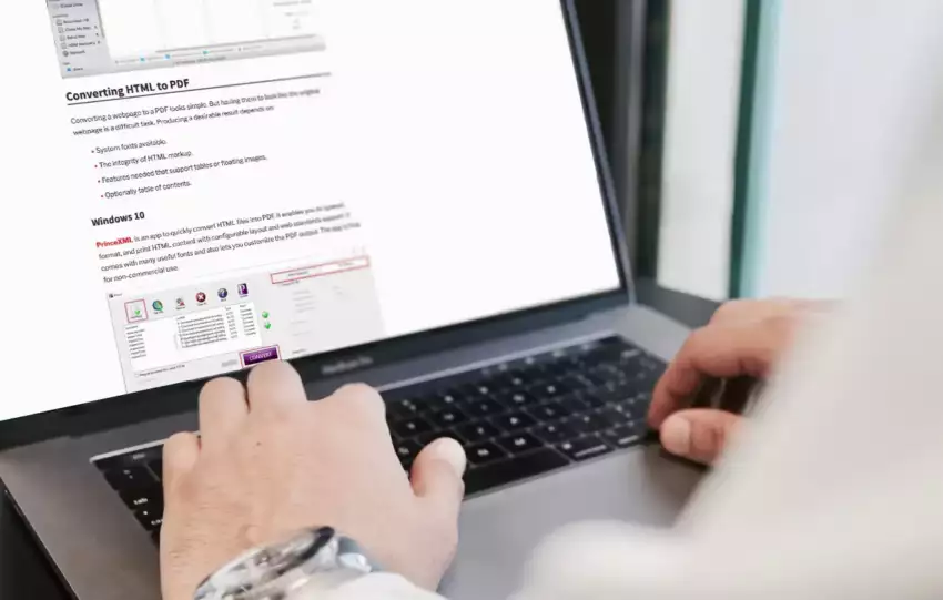 how to save webpage as pdf