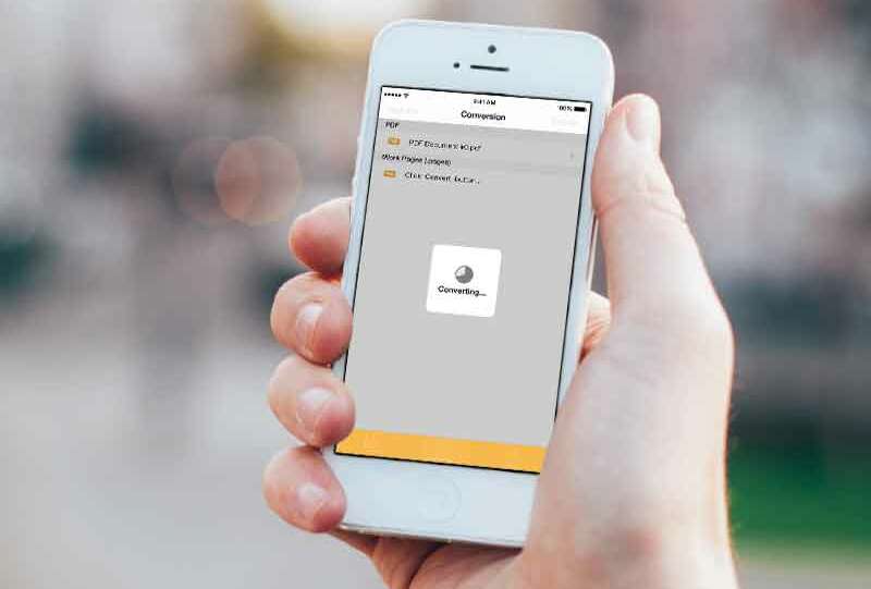 how to save photo as pdf on iphone