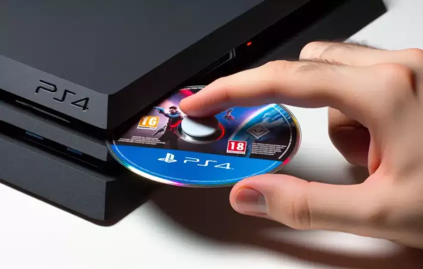 how to eject disc from ps4
