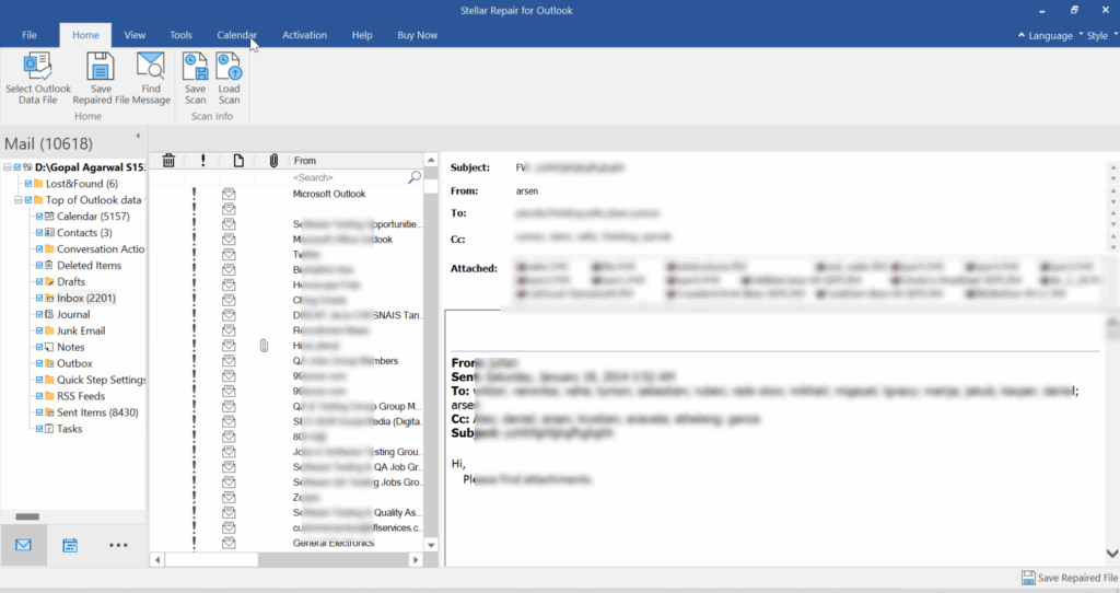 How to Repair a Corrupt PST File Using Stellar Repair for Outlook