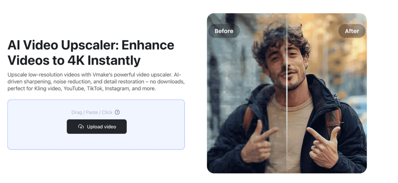 How to Upscale Low Quality Videos to 4K with AI