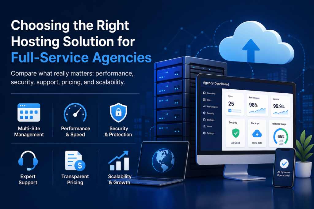 How Leading Hosting Options Compare for Full-Service Agencies