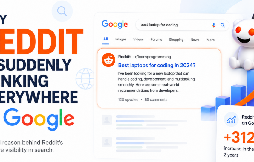Why Reddit is ranking everywhere on Google 2026