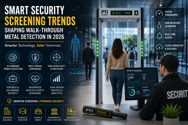 Smart Security Screening Trends Shaping Walk-Through Metal Detection