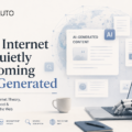 The Internet Is Quietly Becoming AI-Generated — And Google Is Panicking