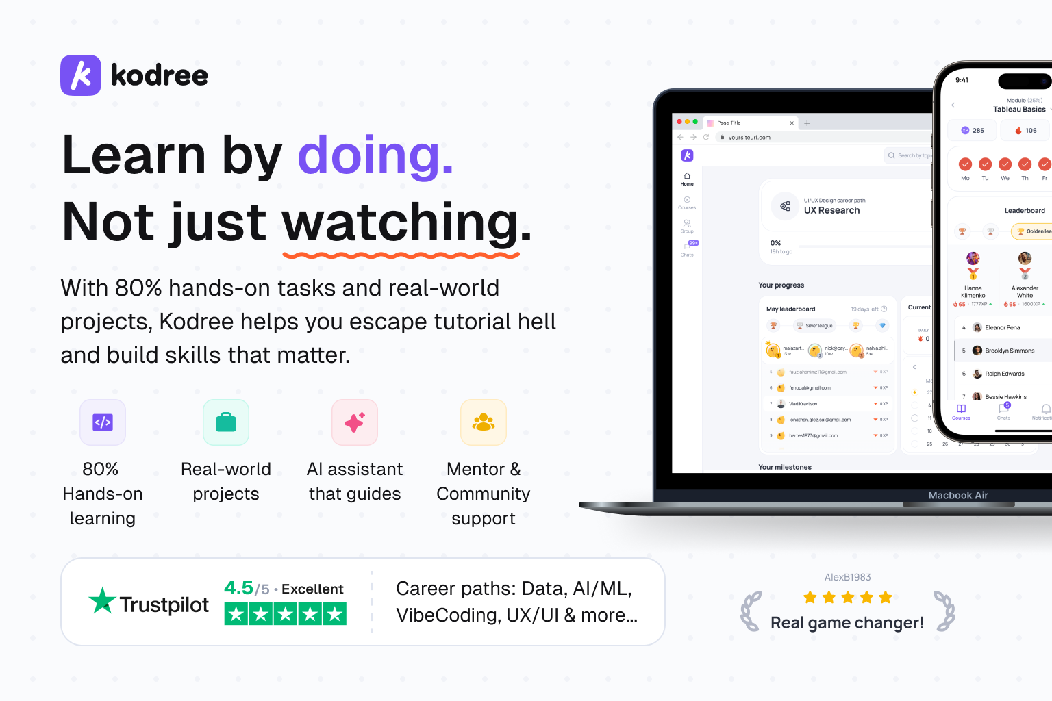 Kodree Review 2026: The Practice-First Platform To Learn Tech Skills