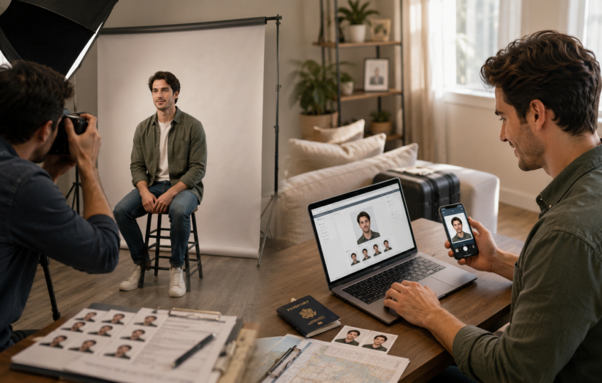 Online Passport Photo Makers vs Photo Studios