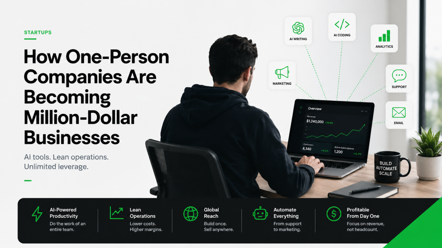 How AI Is Creating Million-Dollar Businesses With Teams of One