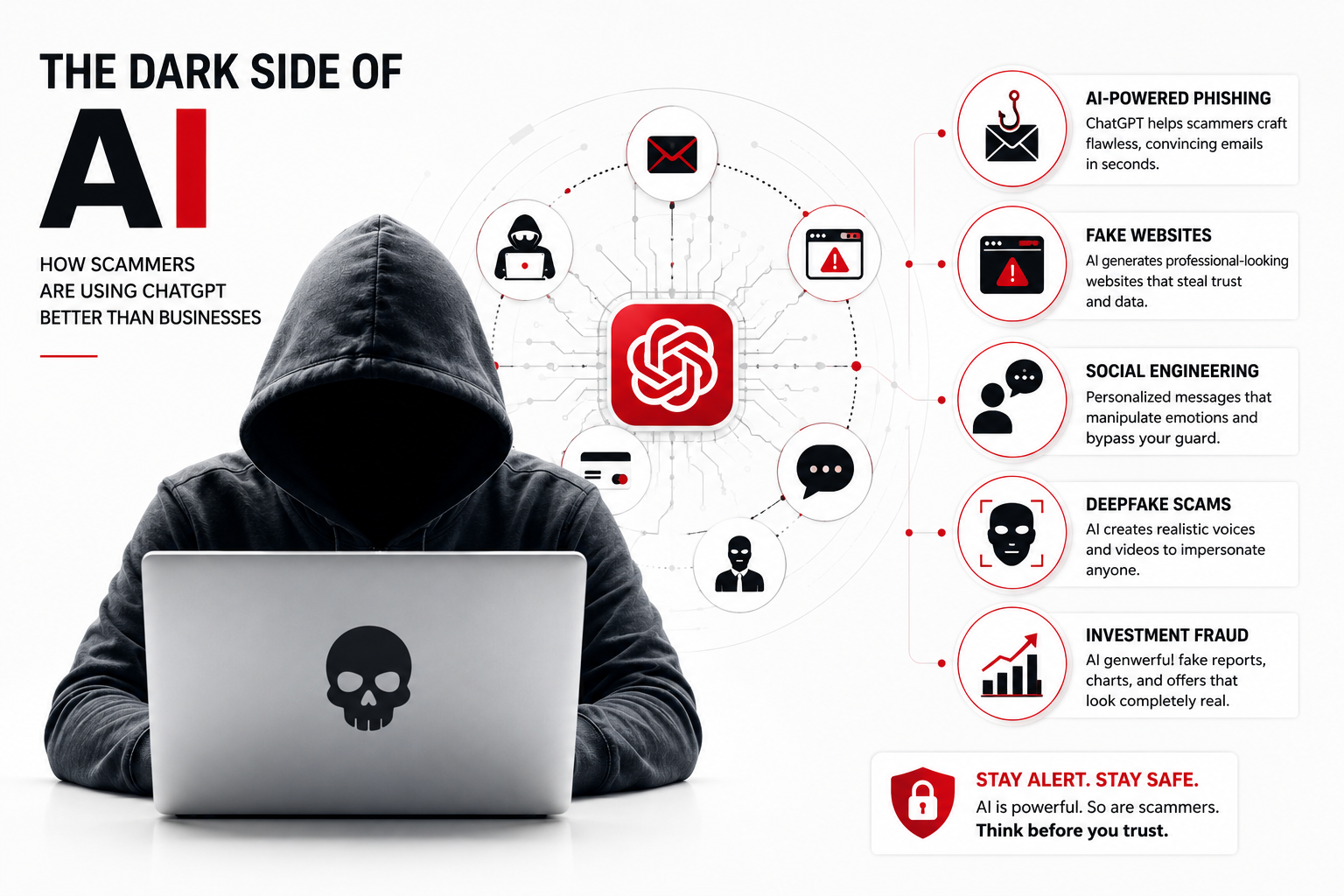 The Dark Side of AI: How Scammers Are Using ChatGPT Better Than Businesses - TechPluto - Latest Startup & Tech News