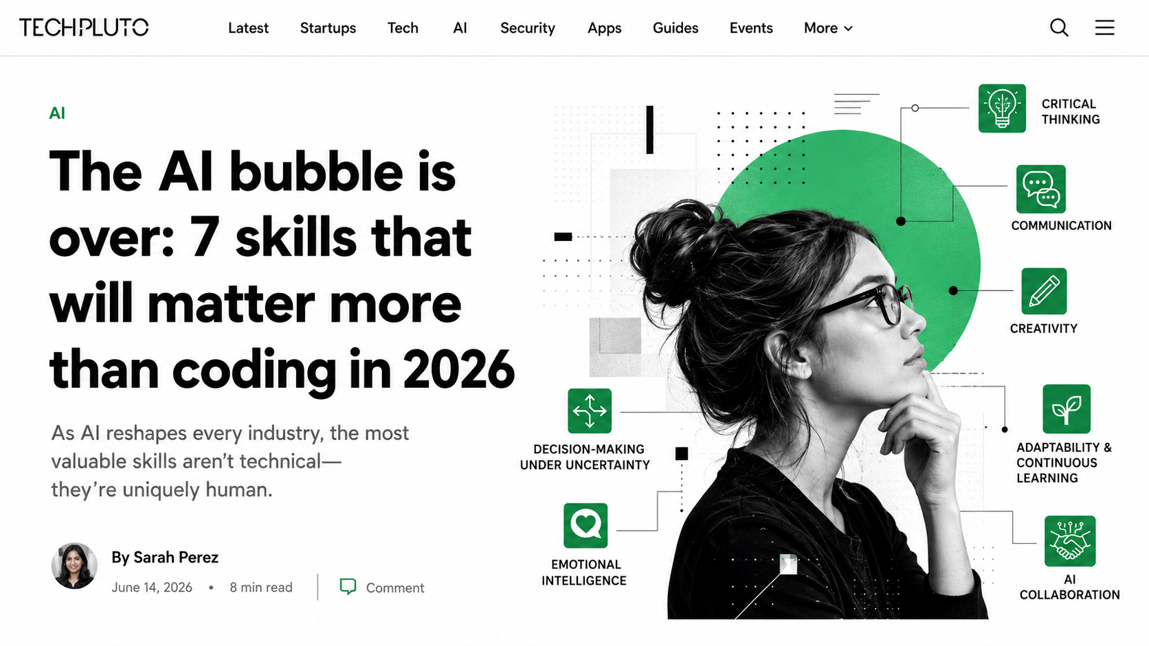 The AI Bubble Is Over: 7 Skills That Will Matter More Than Coding in 2026 - TechPluto - Latest Startup & Tech News