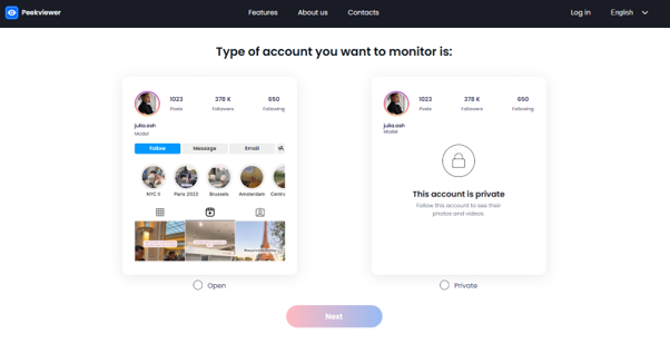 How to search profiles