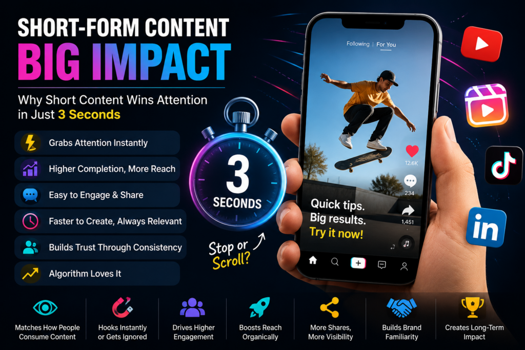 Ways Short-Form Content Drives Higher Engagement For Modern Brands