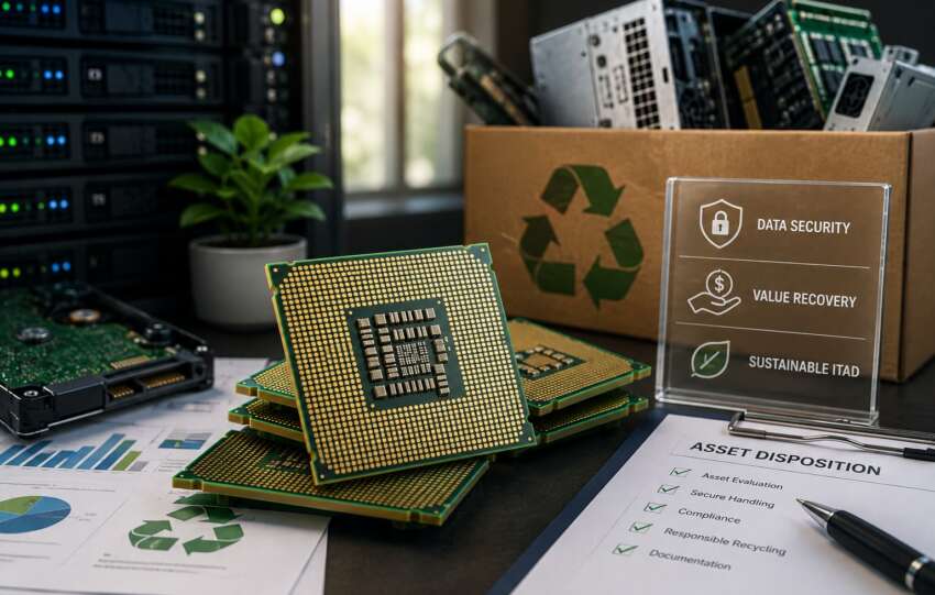 Reasons to Sell Used Processors to an IT Asset Disposition Company